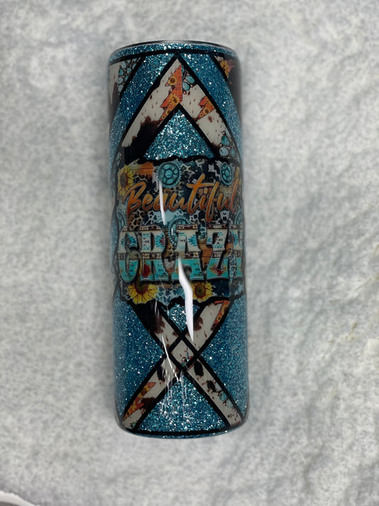 Turquoise and cow print Beautiful Disaster