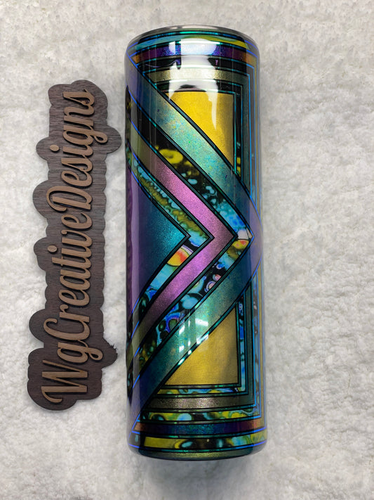 30oz Funky oil slick