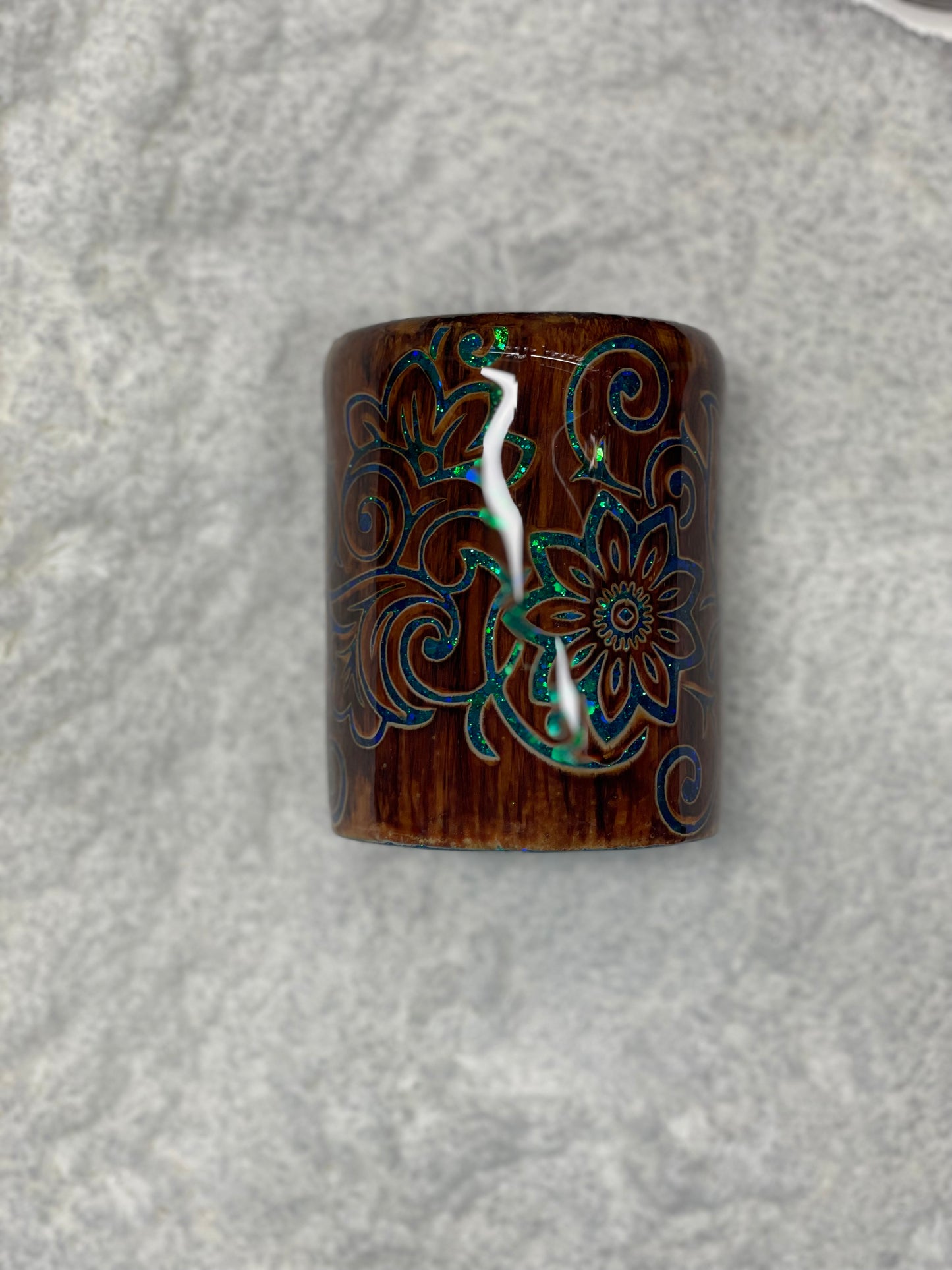 Western floral/color shift Peek-a-boo