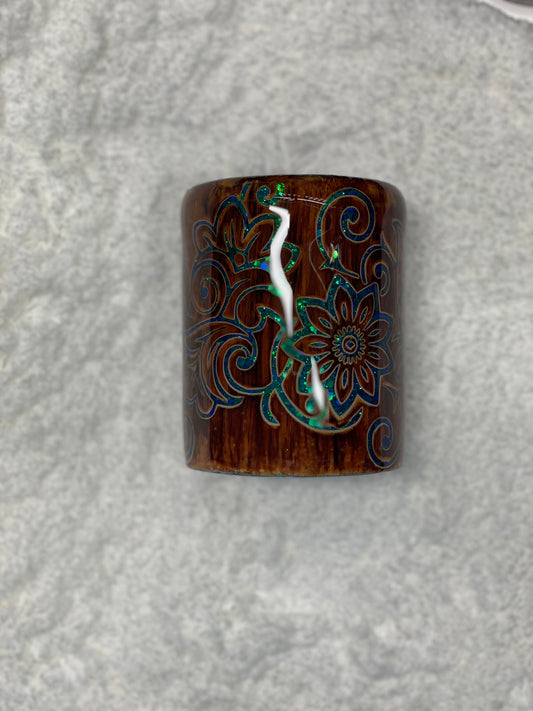Western floral/color shift Peek-a-boo