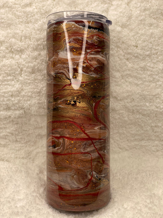 20oz Rose Gold Alcohol Ink