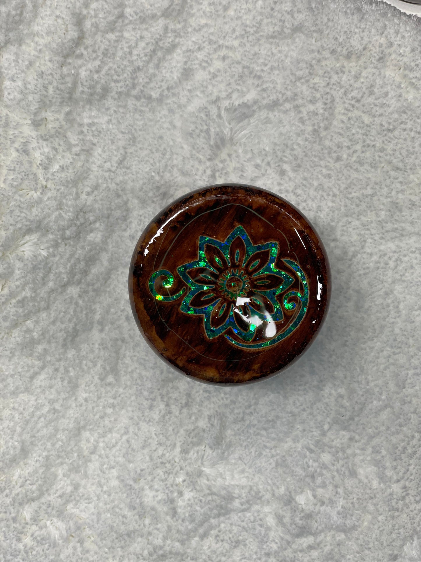Western floral/color shift Peek-a-boo