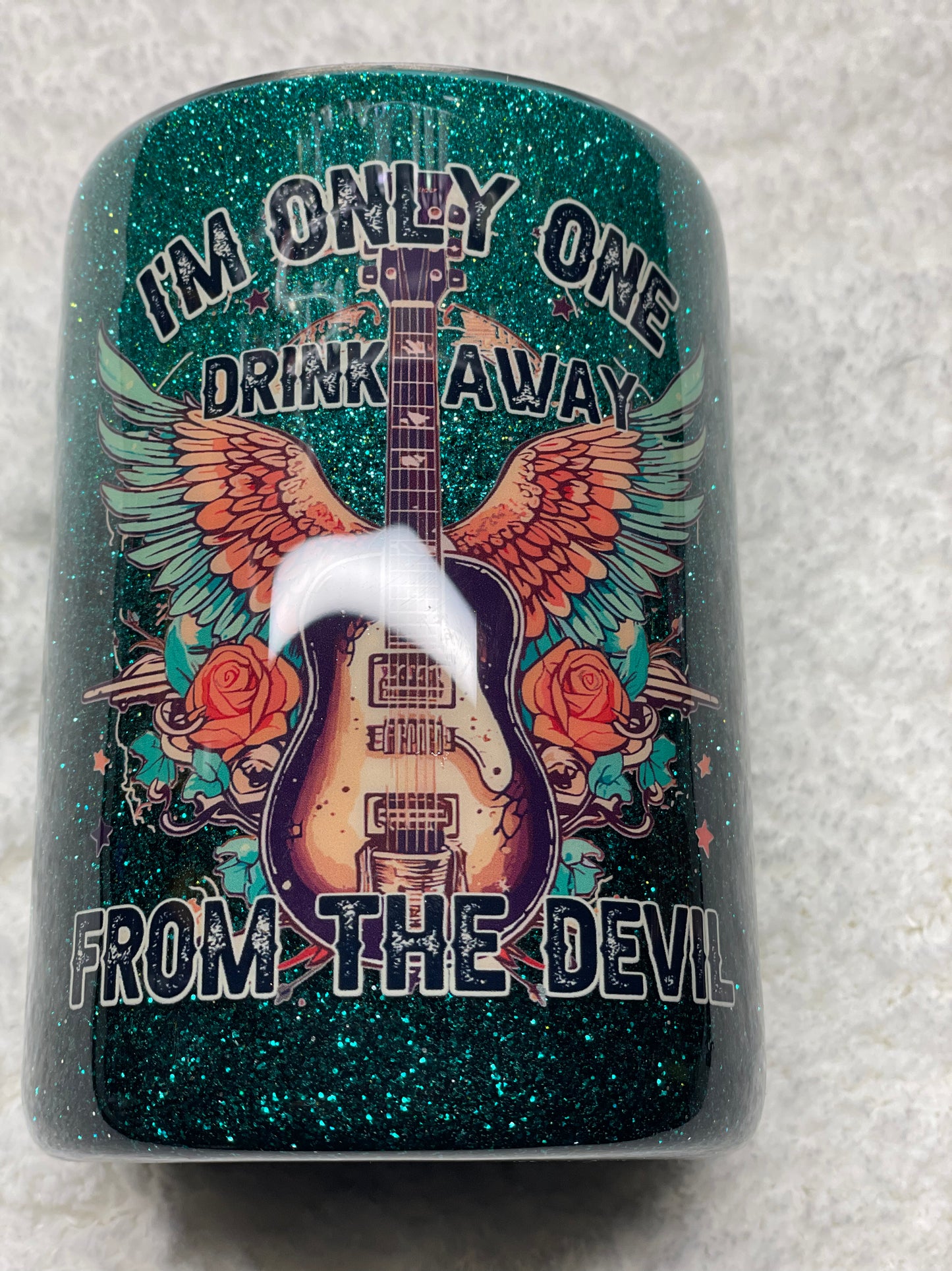 One drink away