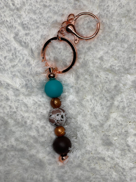 Beaded keychains